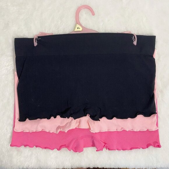 Juicy Couture Cute Boy Short Panty Underwear Pink, Black 3 Pair Set New Size XL - Picture 4 of 6